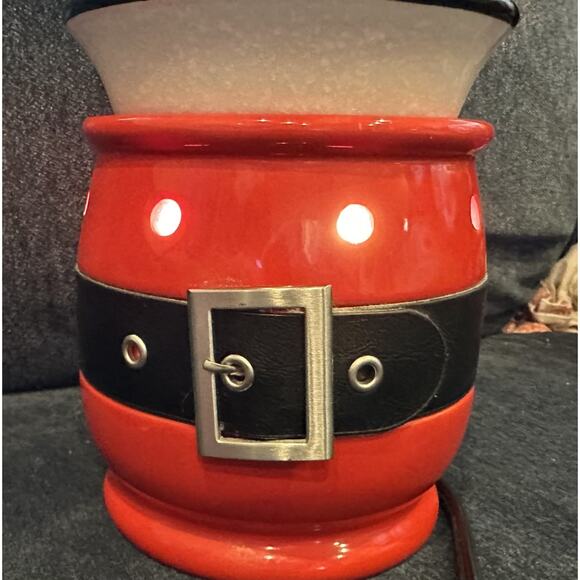 Scentsy Jolly Santa Suit Full Size Warmer - Retired - Used - Picture 8 of 13